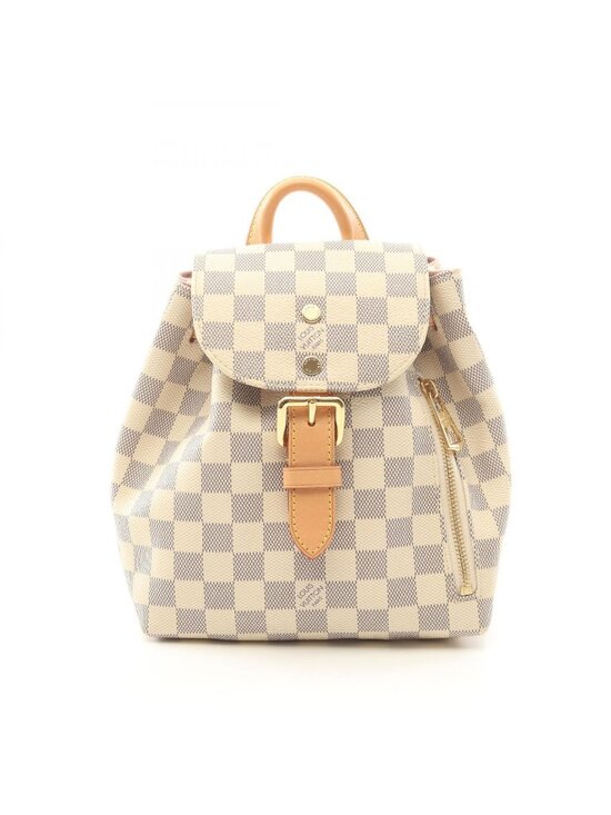Louis Vuitton Backpack Sperone BB Damier Azur Canvas Leather main image 5